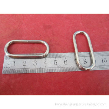 Cheap Price Metal Oval Shape Handbag Ring